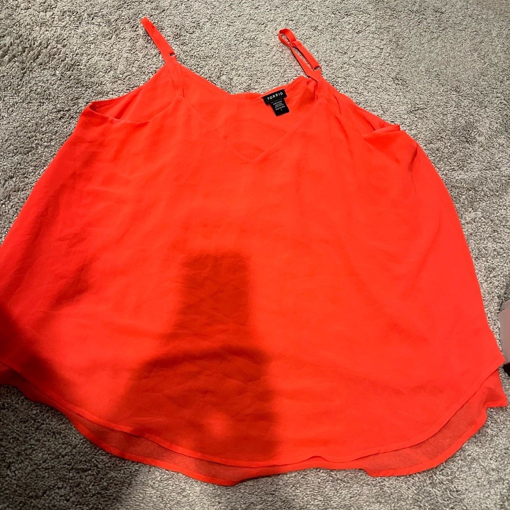Torrid Bright Orange Camisole Top